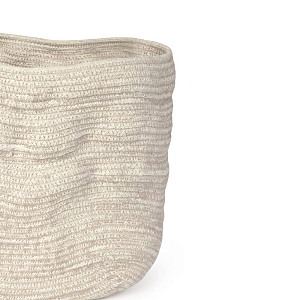 Корзина Лорена Каналс (Lorena Canals) "Точеный камень", натуральная, 30 х 25 см